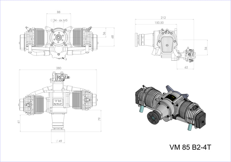 Valach by Fiala VM 85 B2-4T