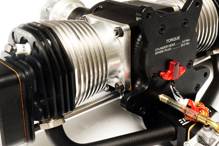 ROTOmotor 125 FS with preinstalled Savex throttle servo