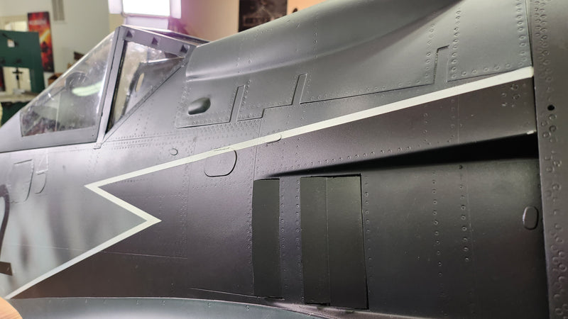 Airworld Focke Wulf FW-190A 2.84m 1:3.7 scale, ready for engine and maiden