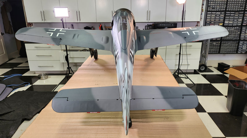 Airworld Focke Wulf FW-190A 2.84m 1:3.7 scale, ready for engine and maiden