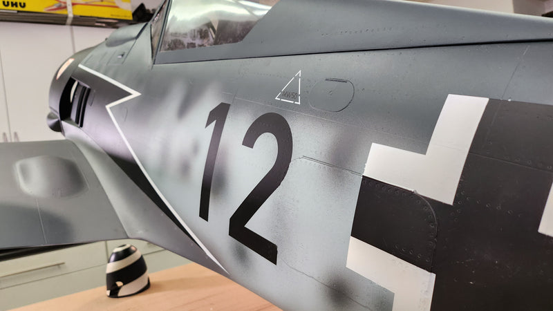 Airworld Focke Wulf FW-190A 2.84m 1:3.7 scale, ready for engine and maiden