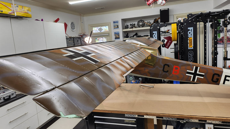 Fieseler Storch 1:3 Stainless Steel tubing construction