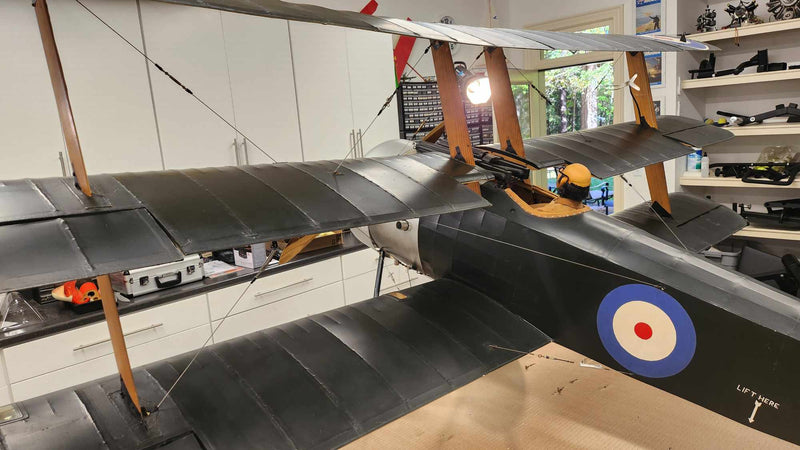 Sopwith Triplane with optional original Seidel radial