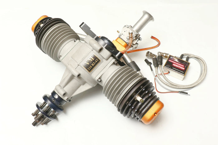 Valach by Fiala VM 210 B2-4T - Dr G's personal engine - gold covers