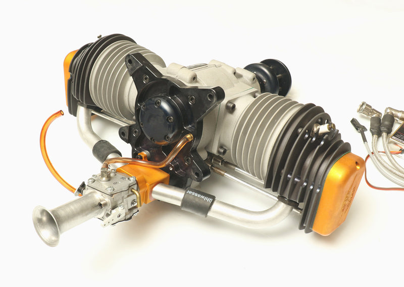 Valach by Fiala VM 210 B2-4T - Dr G's personal engine - gold covers