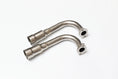 Load image into Gallery viewer, Fiala FM 85 B2 premade Exhaust Headers SET - flanged for flextube
