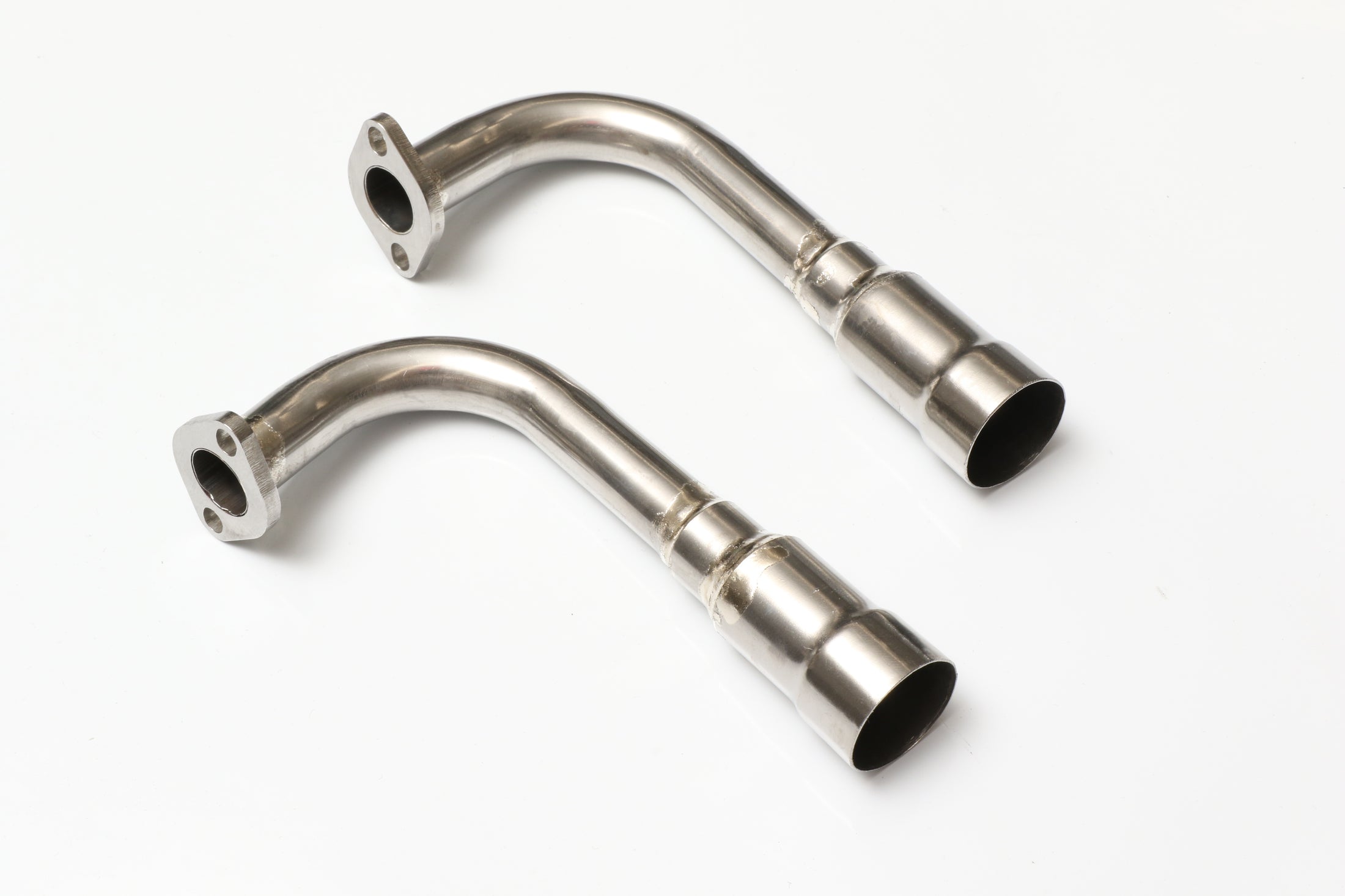 Fiala FM 85 B2 premade Exhaust Headers SET - flanged for flextube