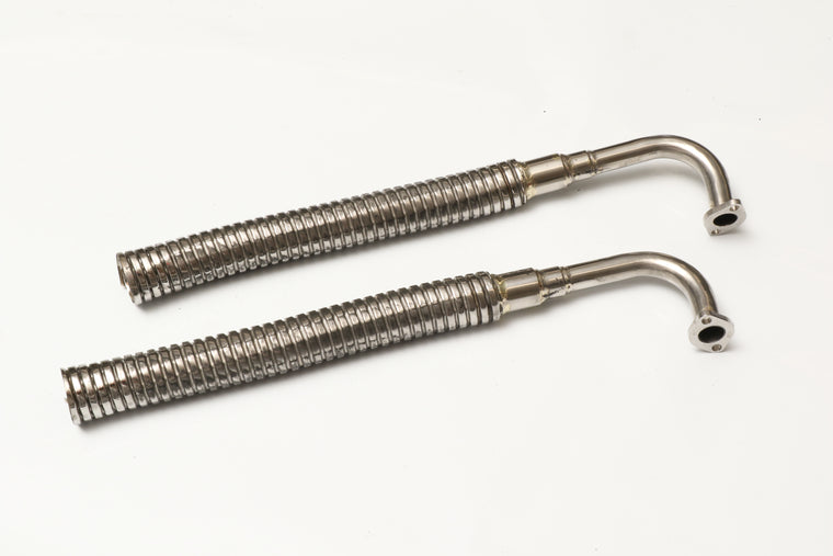 Fiala FM 85 B2 premade Exhaust Headers SET with Flextube