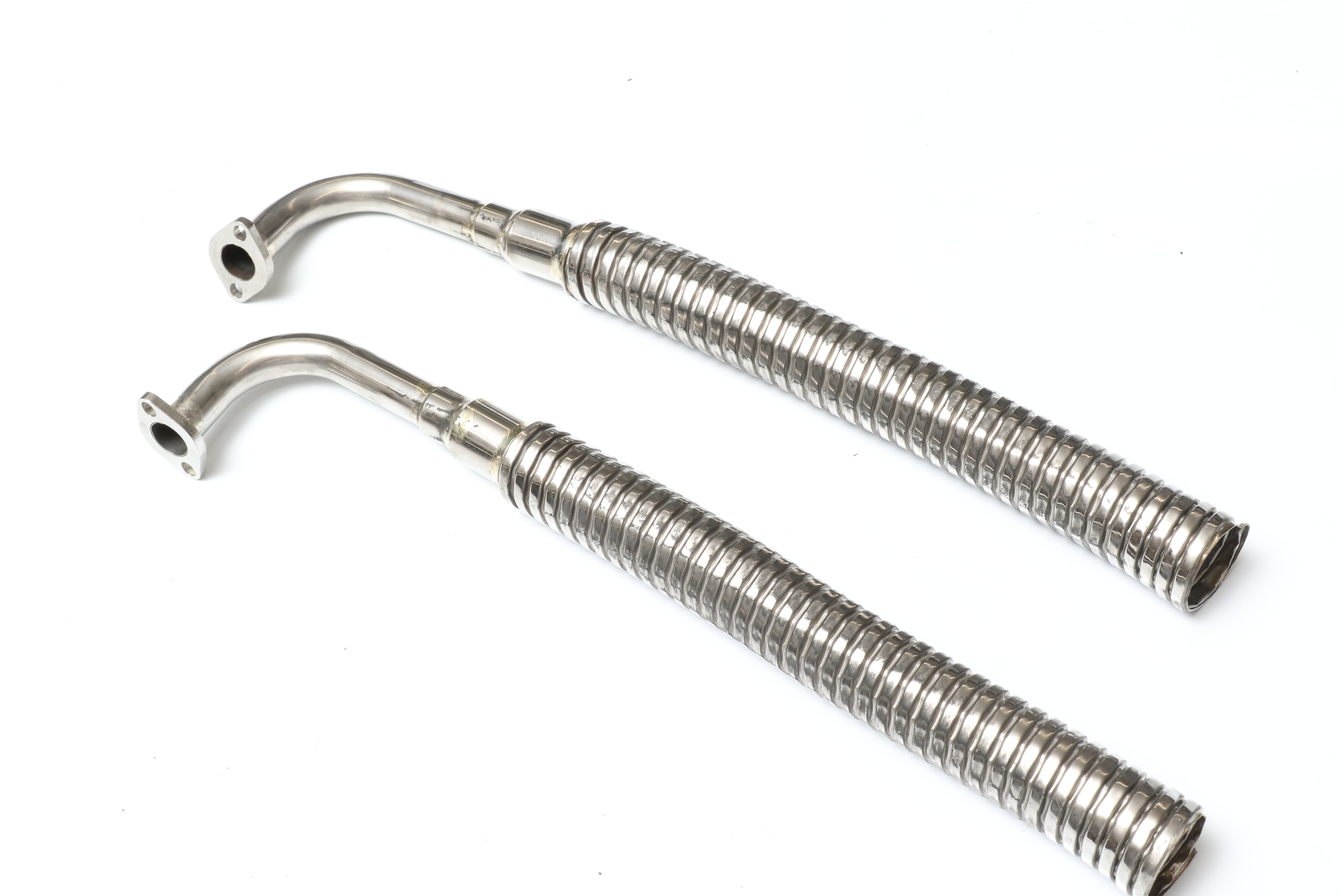Fiala FM 120 and 140 B2 premade Exhaust Headers with Flextube