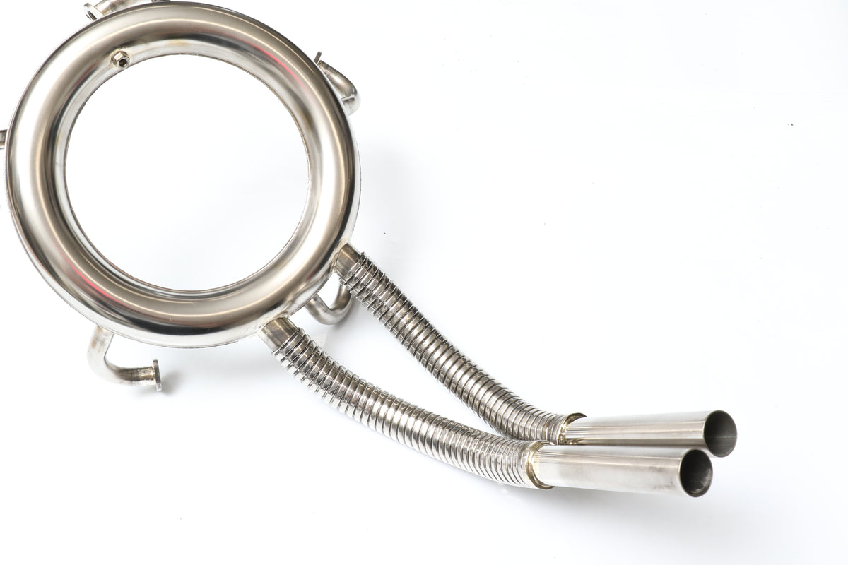 Fiala Valach FM250 Exhaust Extension with Flextube