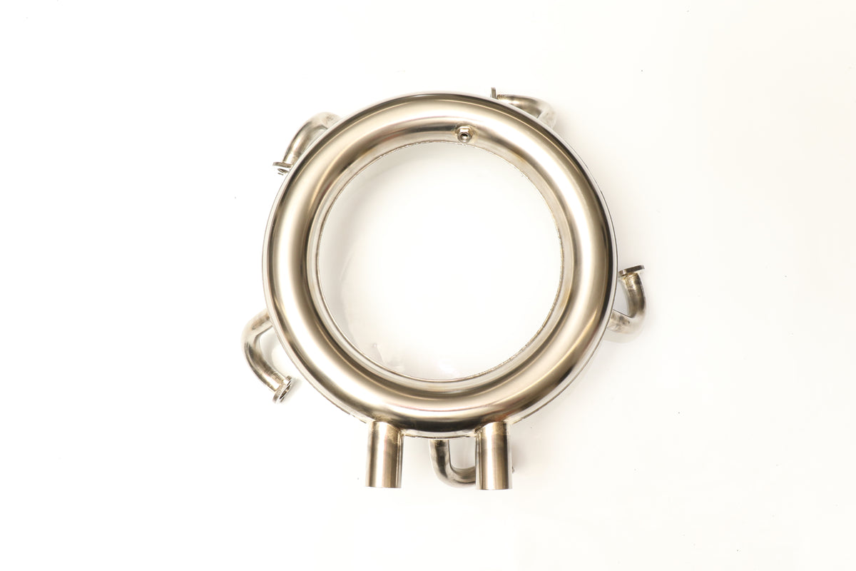 Fiala Valach FM250 Exhaust Ring complete with Elbows and Fittings
