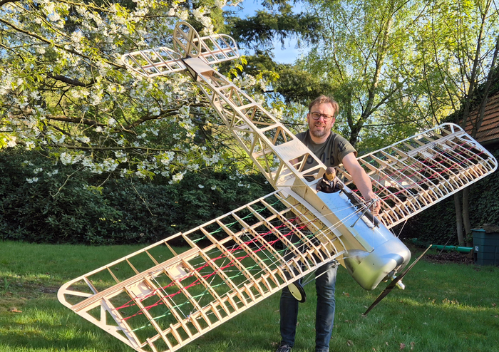 Fun Modellbau Fokker E III Scale model kit in 1/3 scale