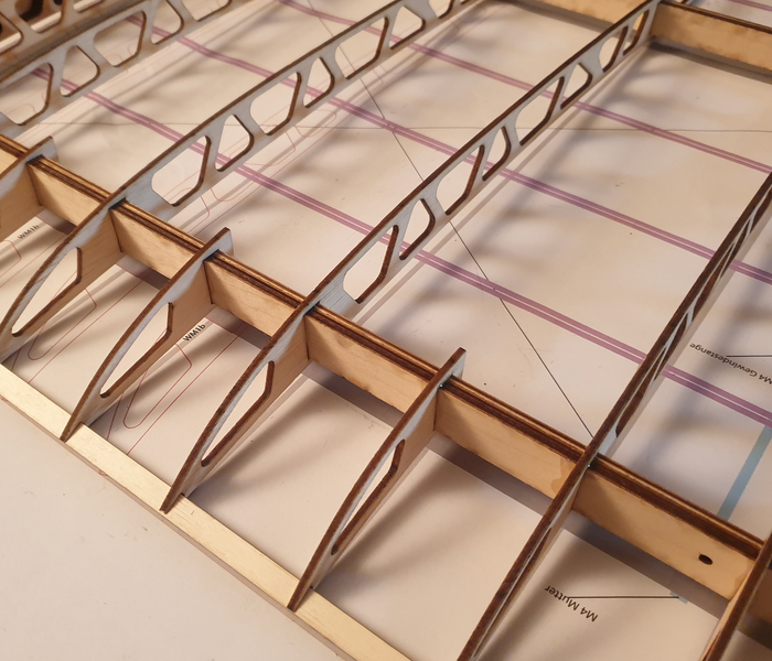 Fun Modellbau Fokker E III Scale model kit in 1/3 scale