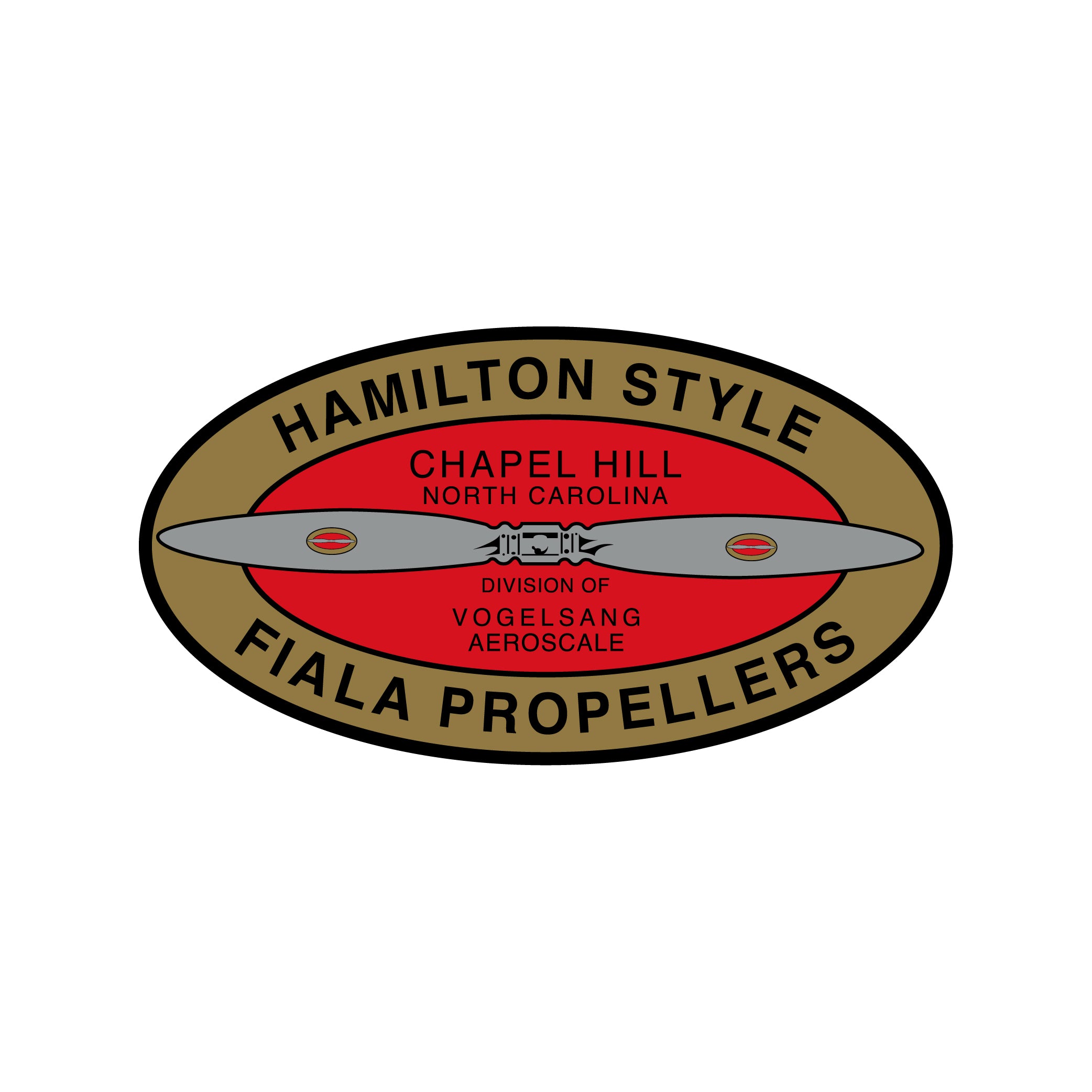 3 Blade Scale Warbird propellers by Fiala with Hamilton Style Decals - 4stroke only - Size 30 x 20
