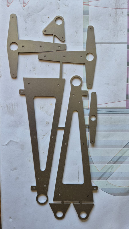 Fun Modellbau Fokker E III Scale model kit in 1/3 scale