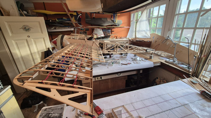 Fun Modellbau Fokker E III Scale model kit in 1/3 scale