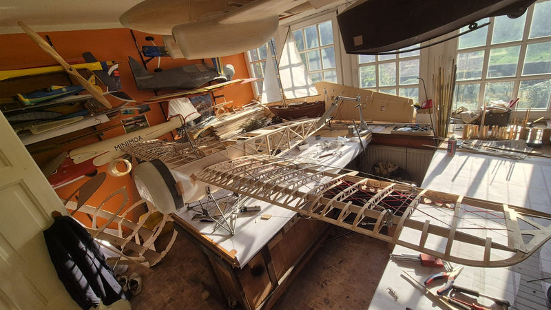 Fun Modellbau Fokker E III Scale model kit in 1/3 scale