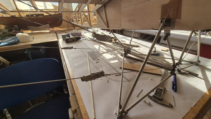 Fun Modellbau Fokker E III Scale model kit in 1/3 scale