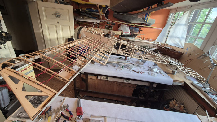 Fun Modellbau Fokker E III Scale model kit in 1/3 scale