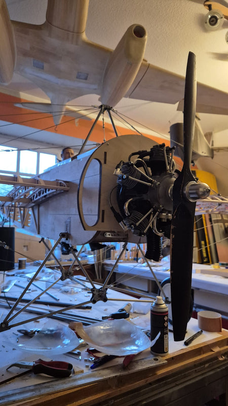 Fun Modellbau Fokker E III Scale model kit in 1/3 scale