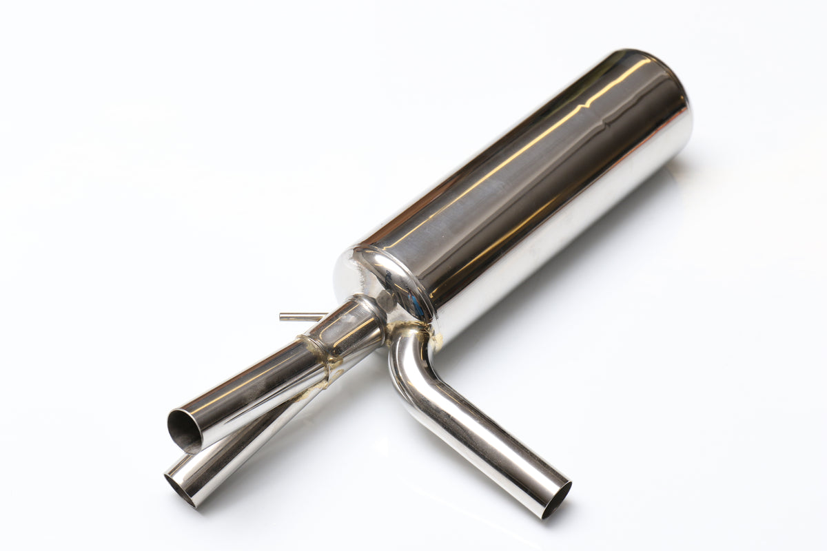 FM120/140 Front Exit 2-in-1 Y-Silencer
