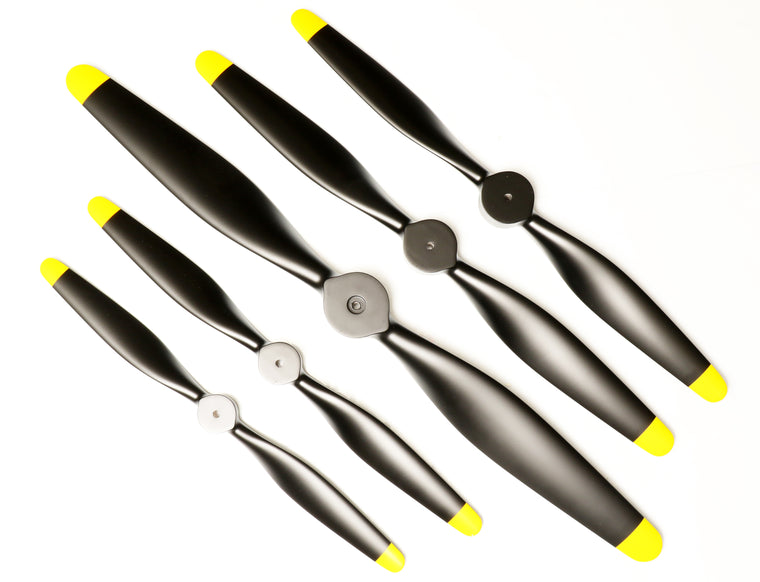 Fiala 4stroke Propellers - 2 Blade Scale Warbird with Hamiton Style Decals