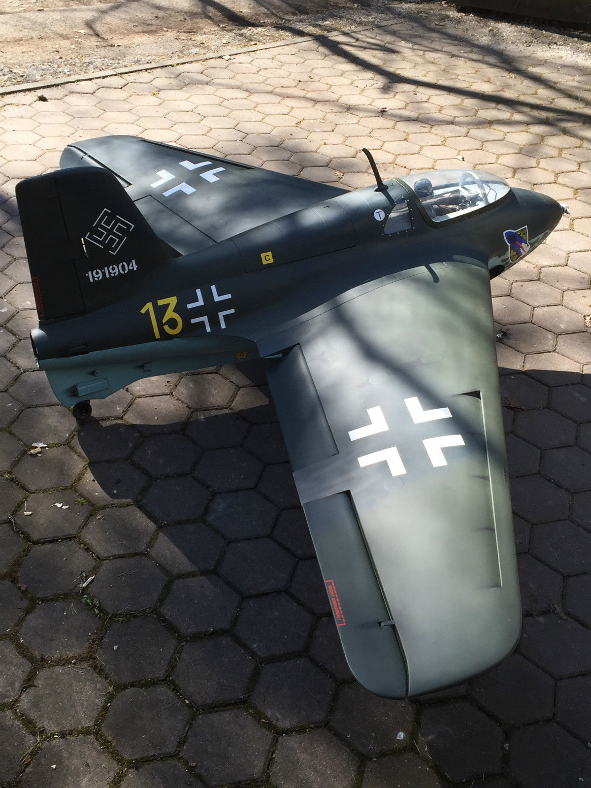 Messerschmitt Me163B 1:3.5 2.75m