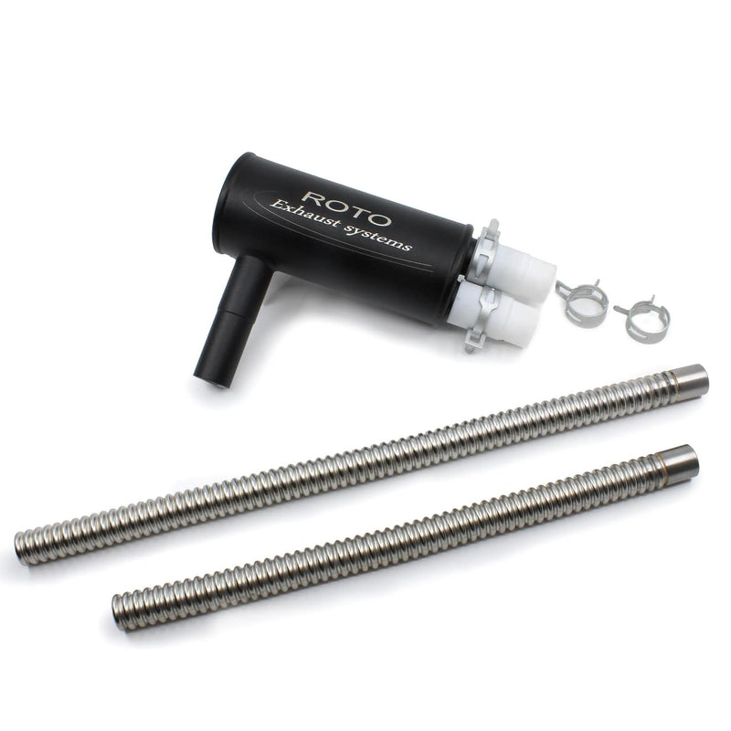 Roto 85FSi Inline exhaust TS