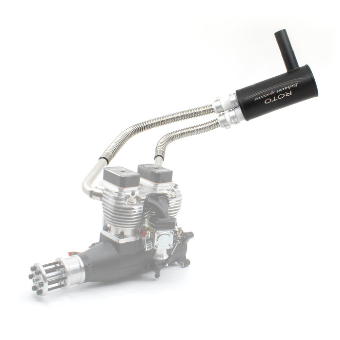Roto 85FSi Inline exhaust TS