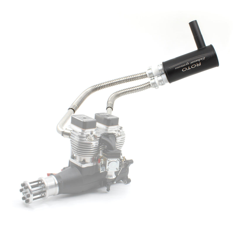 Roto 85FSi Inline exhaust TS