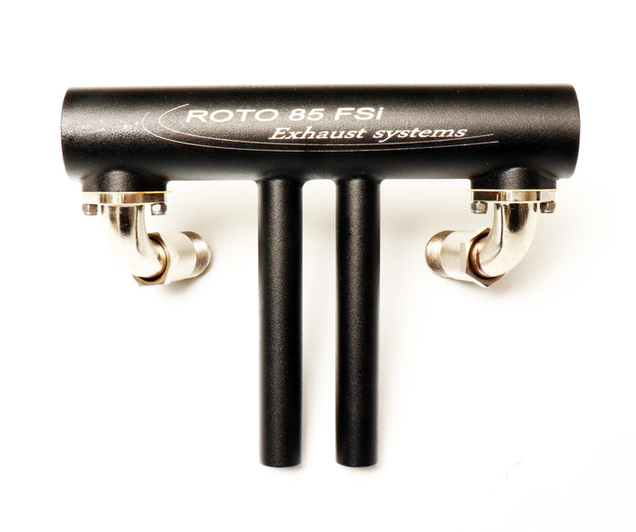 Roto 85 FSI inline exhaust