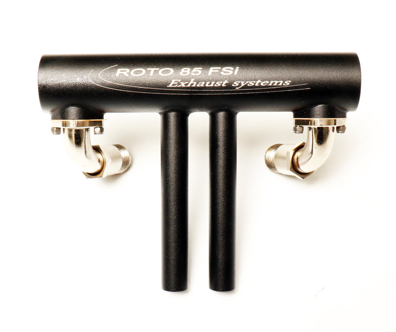 Roto 85 FSI inline exhaust