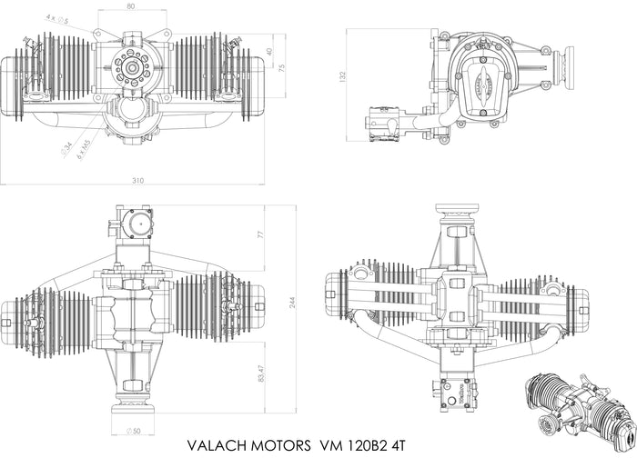 Valach by Fiala VM 120 B2-4T
