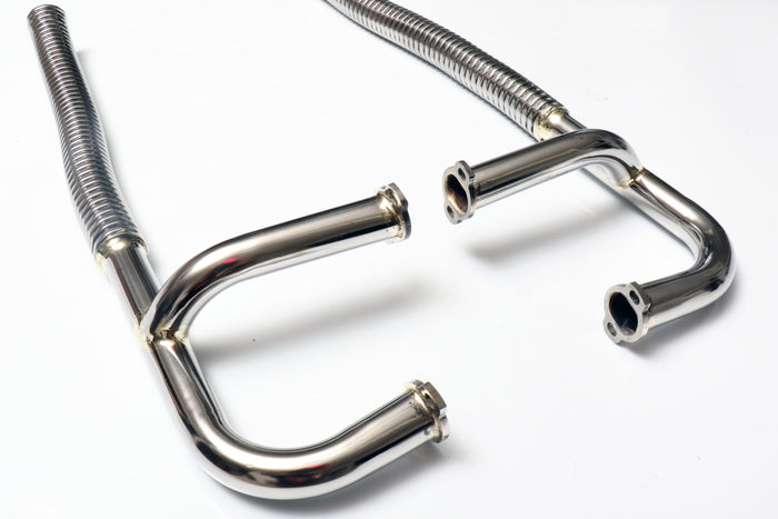 Fiala FM 280 B4 premade Exhaust Header with Flextube