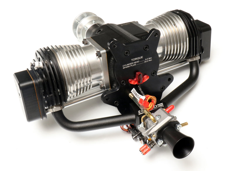 ROTOmotor 125 FS with preinstalled Savex throttle servo