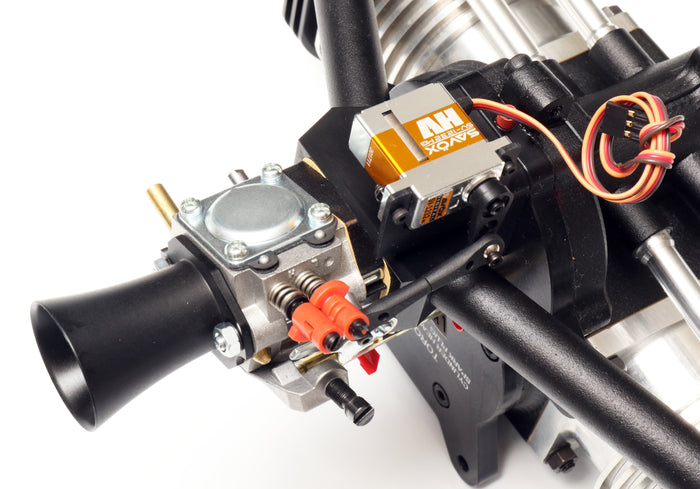 ROTOmotor 125 FS with preinstalled Savex throttle servo