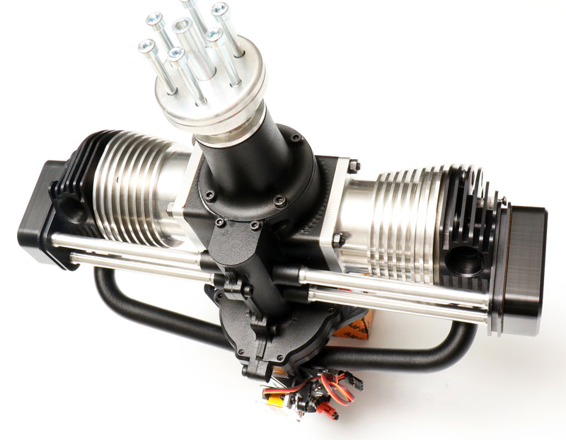 ROTOmotor 125 FS with preinstalled Savex throttle servo