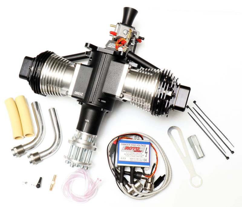 ROTOmotor 125 FS with preinstalled Savex throttle servo