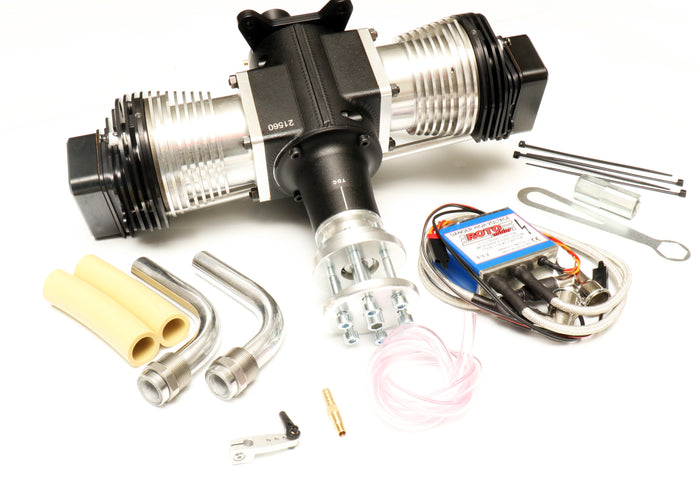 ROTOmotor 125 FS with preinstalled Savex throttle servo