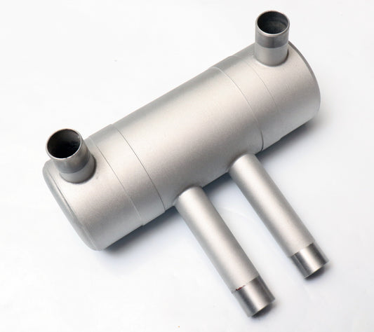 Fiala FM 170 and FM 210 B2 Aluminum Silencer two in two out