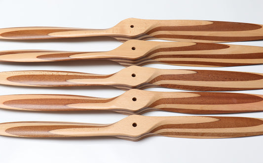 SEP Propellers - 2 Blade Beech/Sipo Laminated Scale Blade