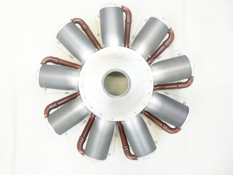 Oberursel UR-2 rotary engine 1/3rd Scale Replica