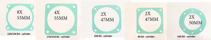 Fiala Cylinder Foot Gaskets