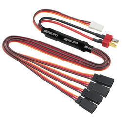 JR Radio XBus XB1-PH4 250mm XBus NX Servo Harness, 4 Lead