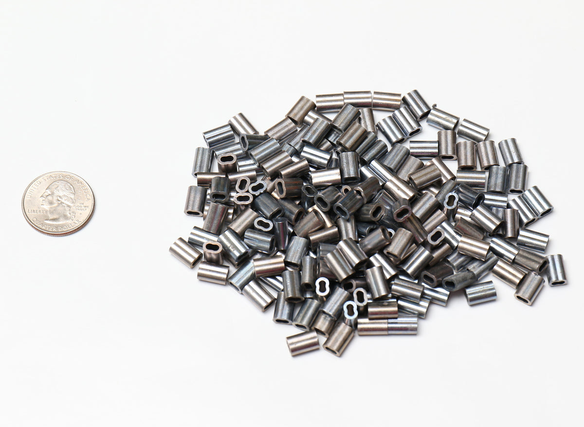 Cable Crimping Sleeves, Zinc Plated