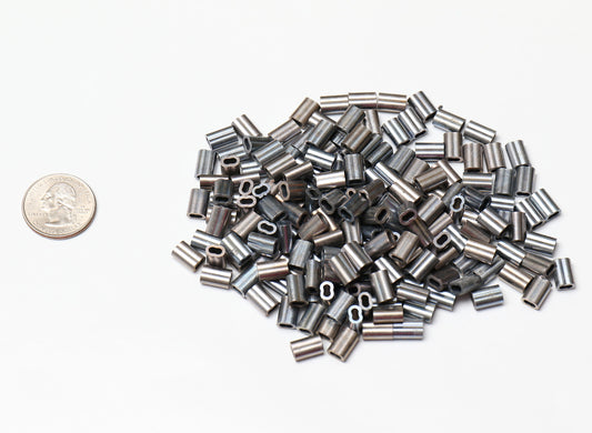 Cable Crimping Sleeves, Zinc Plated