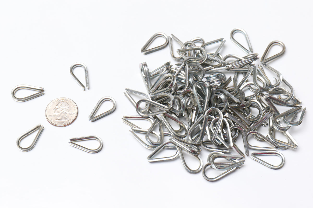 Cable Thimbles, Zinc Plated Steel