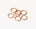 Load image into Gallery viewer, Moki Copper Crush Rings

