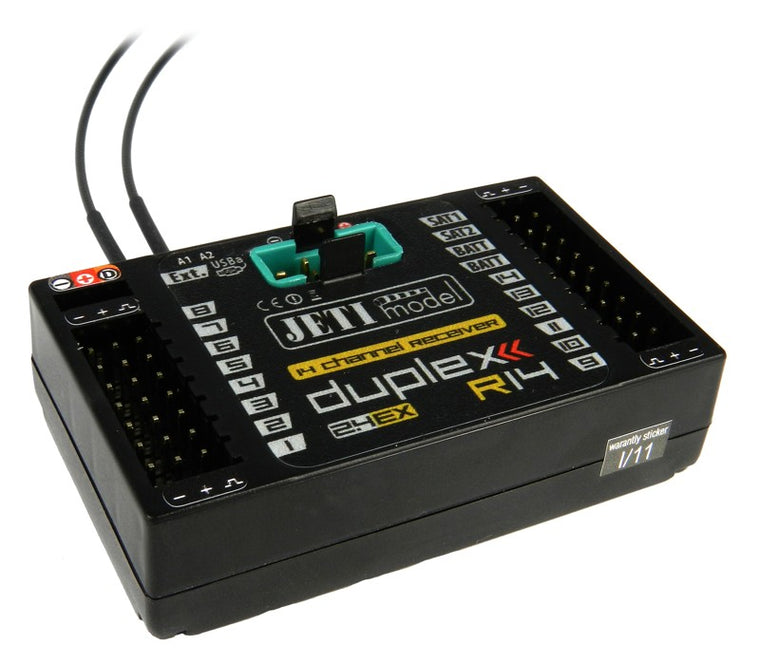 Jeti Duplex EX R14 2.4GHz Receiver w/Telemetry