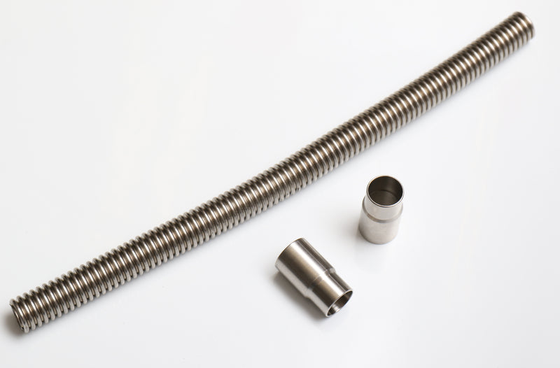 Kolm Exhaust Flextube with Coupler Set for two cylinders